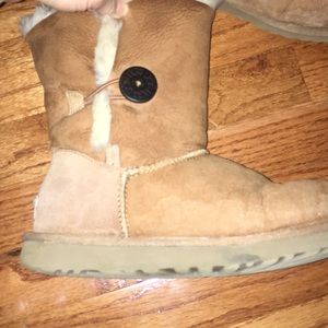 UGG boots with button